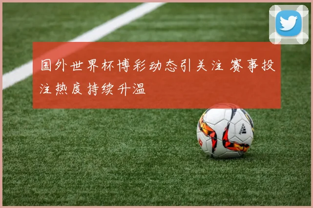 国外世界杯博彩动态引关注 赛事投注热度持续升温